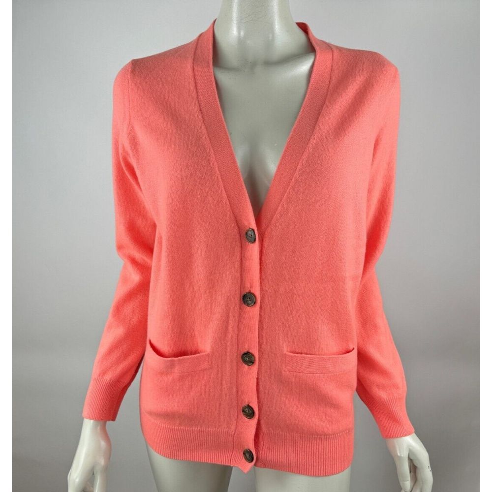 J Crew Collection Italian Cashmere Cardigan Women XS‎ NWOT Long Sleeve Sweater
